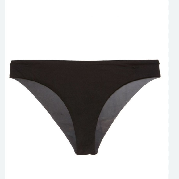 EBERJEY SO SOLID ANNIA BLACK BIKINI 
BOTTOM SIZE Large NWT - Picture 3 of 9